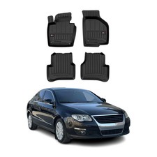 Omac Premium Floor Mats For Vw Passat B6 2006-2010 Wagon Waterproof Heavy Duty