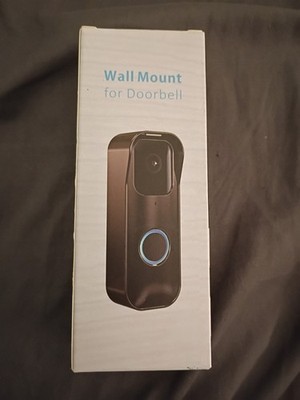 Blink Video Doorbell Cover Wall Mount for Doorbell Camera Black Brand New