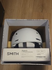 Smith Optics Aspect snow helmet in Matte White, size Adult Large 59 63 cm