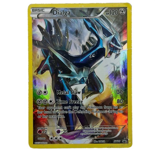 Pokemon Dialga XY77 Holo Rare Black Star Promo XY Series TCG Card 2015
