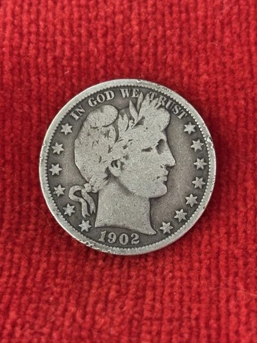 1915 D Barber Quarter Dollar