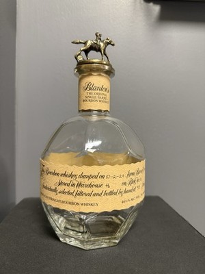 Blanton s Bourbon whiskey (EMPTY) Bottle