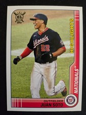 2021 Topps Big League Baseball HIGHLIGHTS 290 Juan Soto - Washington Nationals