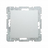 1St. Berker 10098989 Blindverschluss Mit ZentralstüCk S.1 Polarweiß GläNzend