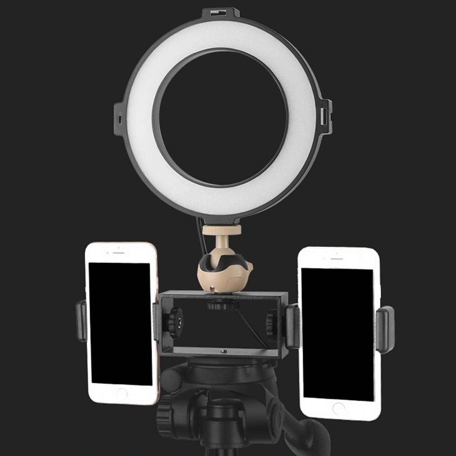 1 PC Dual Position Mobile phone Clip Desktop Multi-function Phone Holder