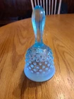 Fenton Aqua Hobnail Opalescent 5 3/4" Glass Bell