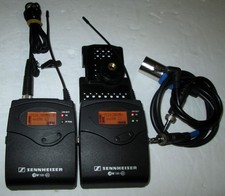 SENNHEISER SK 100 G3, EK 100 G3 A band ME-2 Wireless Transmitter  Receiver