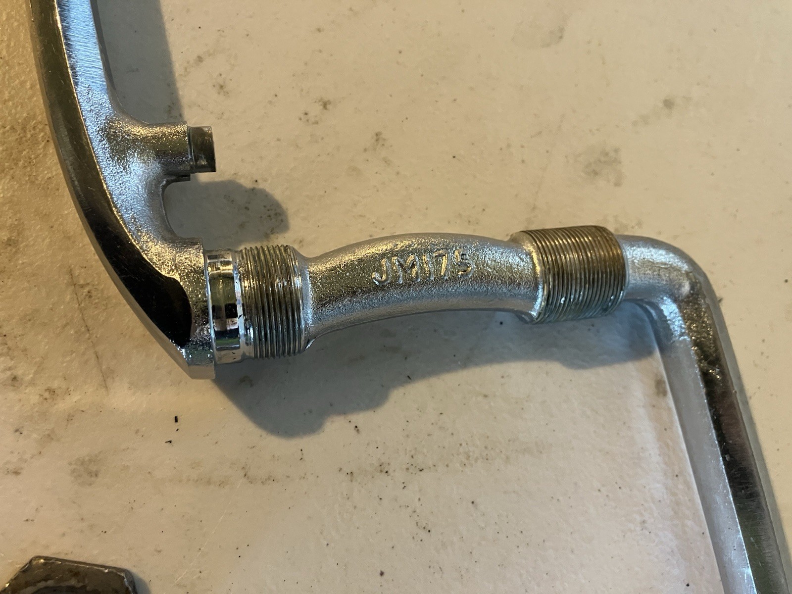 Vintage Old School JM Cr-Mo BMX Cranks W-BB - 175mm Chromoly GT Dyno VFR