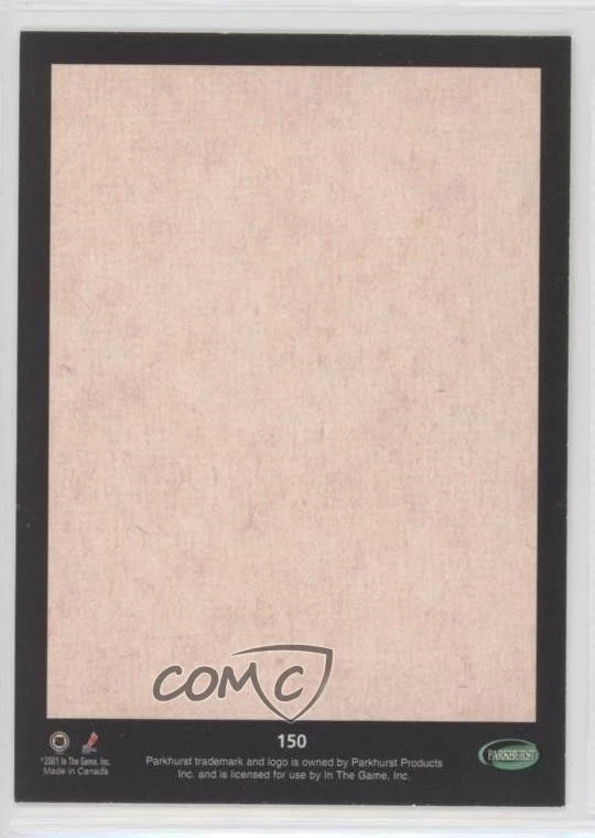 2001-02 ITG Parkhurst Reprints Bill Gadsby #150 HOF - Image 2 of 2