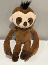 Fingerlings Hugs Kingsley Interactive Plush Toy WowWee 2018 Brown Monkey 1I69