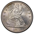 1875-S 50C Liberty Seated Half Dollar PCGS MS62