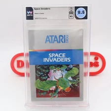 Atari 5200 Game SPACE INVADERS - WATA GRADED 8.5 NS! BRAND NEW & Glue Sealed!