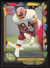 1991 Wild Card #138 Bobby Wilson RC