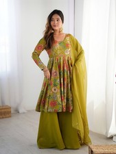 Salwar Kameez Pakistani Indian Wedding Party Wear Dress Bollywood Palazzo Suit