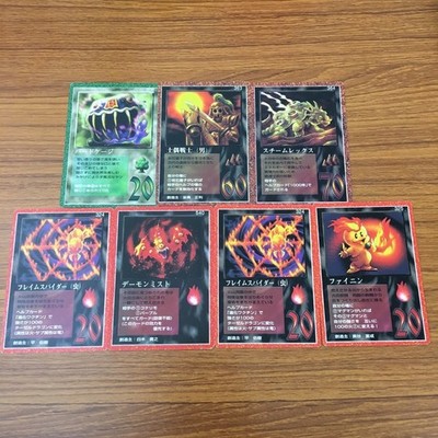 Miracle of the Zone MOZ Card Lot Flame Spider TCG Anime Rare
