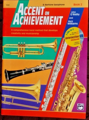ACCENT ON ACHIEVMENT - Eb Baritone Saxophone - Book 2