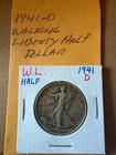 walking liberty half dollar 1941-D