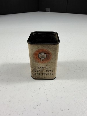 Vintage Valley Forge ECN-77 L677 Ignition Condenser NOS Original Can
