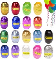 Geschenkband Set 18 Rollen Bunt Ringelband FüR Geschenke Basteln Deko 18 StüCk