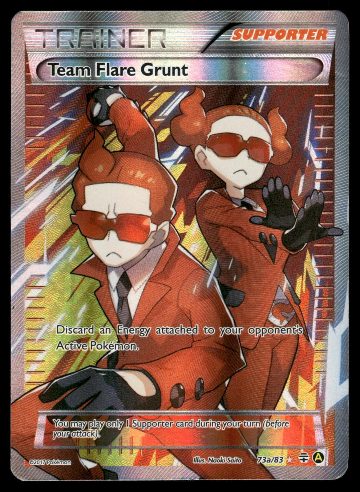 Team Flare Grunt 73a/083 Holo Promo Alternate Art Promos Pokemon Near Mint