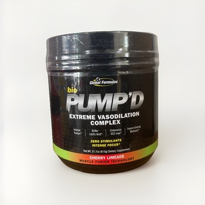 GLOBAL FORMULAS BIOPUMP'D Extreme Vasodilation Complex Intense Pumps