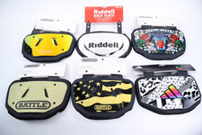 Lot Of 6 Adult Football Back Plate Battle / Riddell / Adidas / NEW READ INV 204
