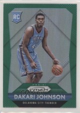 2015-16 Panini Prizm Rookies Green Prizm Dakari Johnson #315 i6j