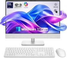 Dell 23.8" FHD Touchscree All-in-One Desktop U7-355 Up to 32G RAM 2TB SSD