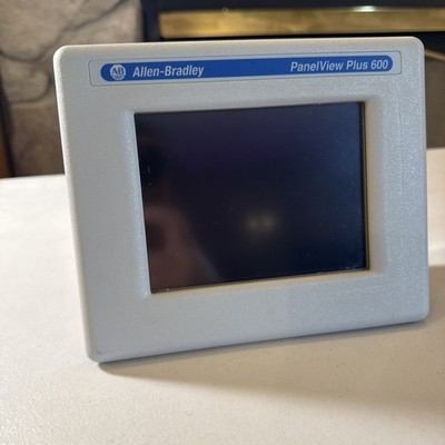 Allen Bradley 2711P-T6C20D8 PanelView Plus 6 600 Color Touch HMI SER A