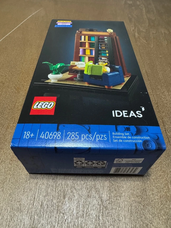 LEGO 40698 de colección: Los libros son mi pasión | EXCLUSIVO | NUEVO | SELLADO DE FÁBRICA Foto 2 de 2