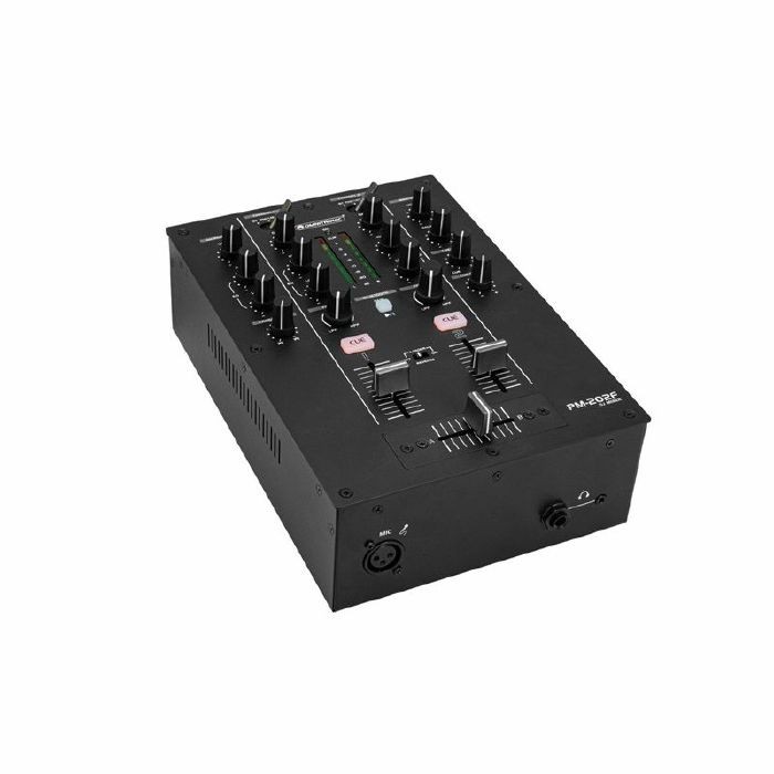 Omnitronic PM-202F 2-Channel DJ Mixer With Filter & Bluetooth