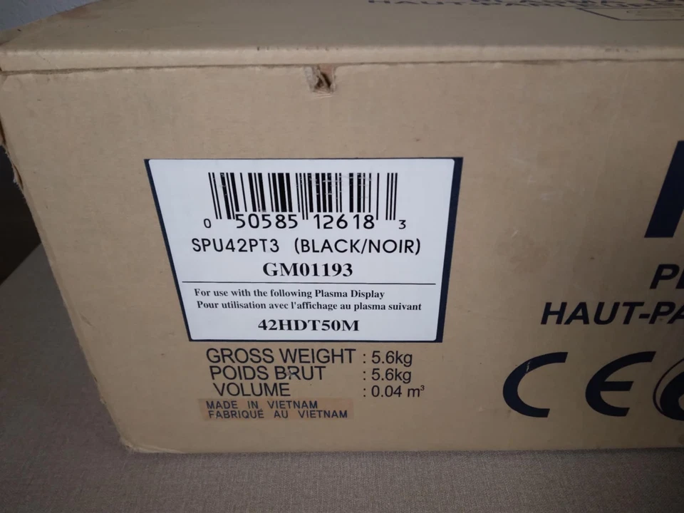 Hitachi Plasma Display Speakers SPU42PT3 - Image 3 of 4