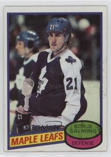 1980-81 Topps Scratched Borje Salming #210 HOF 00jz