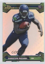 2013 Topps Finest Refractor Christine Michael #137 0o9