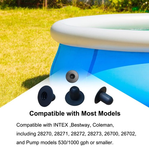 4 PZ Pompa Piscina Colino Foro Spina Ricambio per Piscine Bestway e Intex - Foto 6 di 7