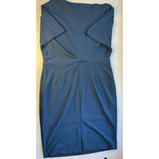 Alexia Admor Blue Sheath Dress Size 2X NWT Career Office Cocktail