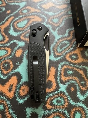 CJRB Acacia- Blue FRN Handle w/ Stone Wash AR-RPM9 Blade / J1952-BU