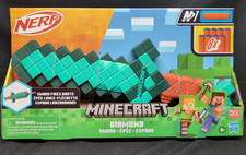 NERF Minecraft Diamond Toy Sword