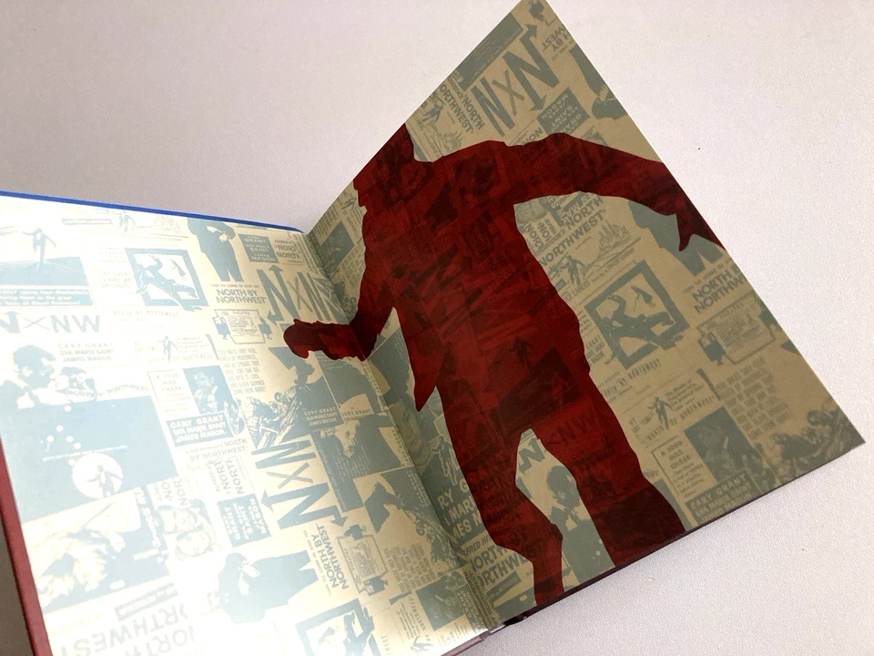 North By Northwest Blu Ray 50th Anniv Ed Digibook Hitchcock Mint Region Free - Image 2 of 4