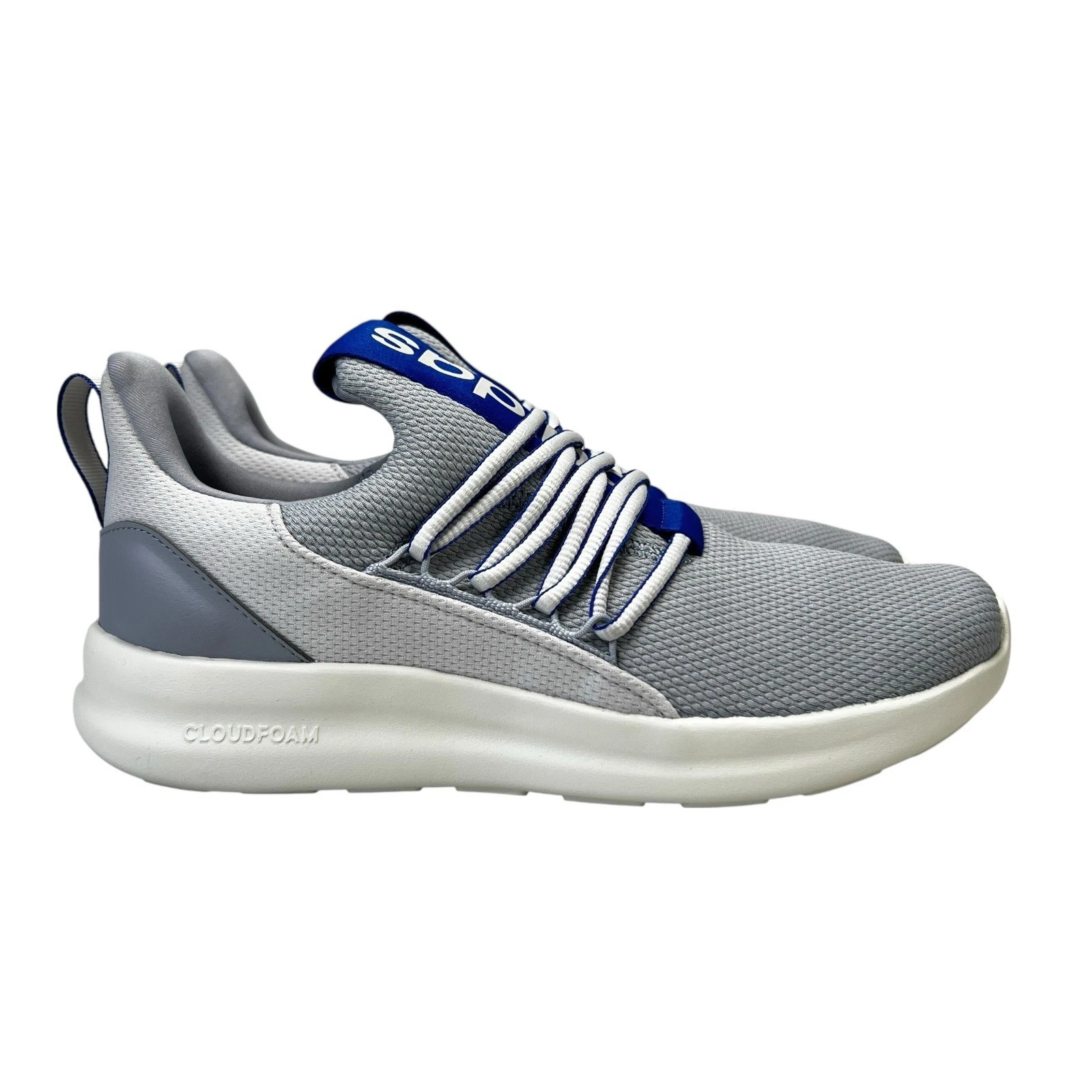Adidas Lite Racer 7.0 Adapt 7.0 Grey Two Lucid Blue Shoes JI4982 Men's Sz 7 - 13