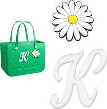 Letter Charms for Bogg Bag, Cute Decorative Charm Compatible with Bogg Bag Origi