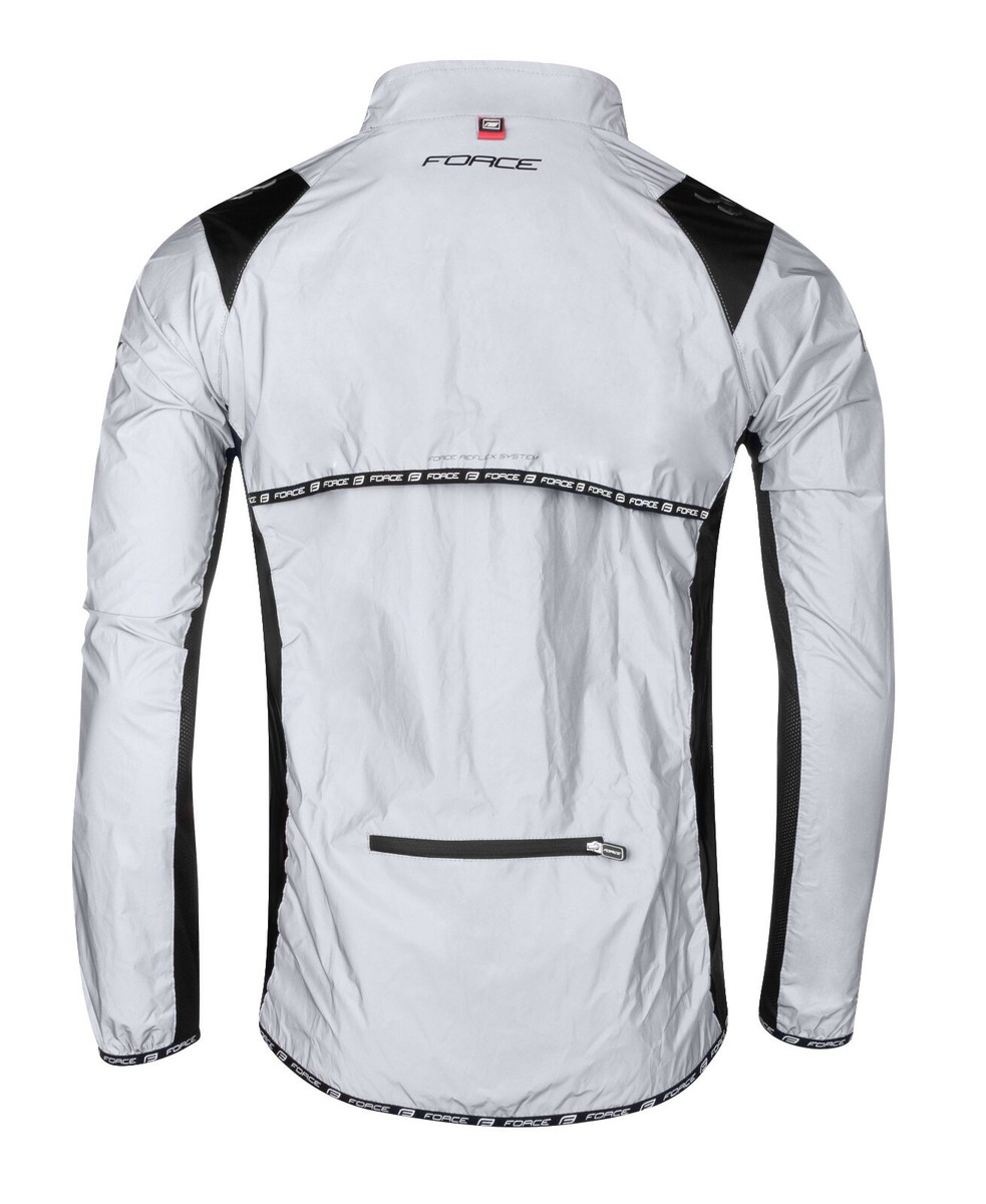 Reflektierende Fahrrad Jacke Reflektorjacke Fahrradjacke Reflektiv Winddicht