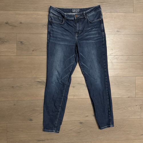 Maurice’s Jeans Women’s 14 Regular Blue Everflex High Rise Skinny Denim