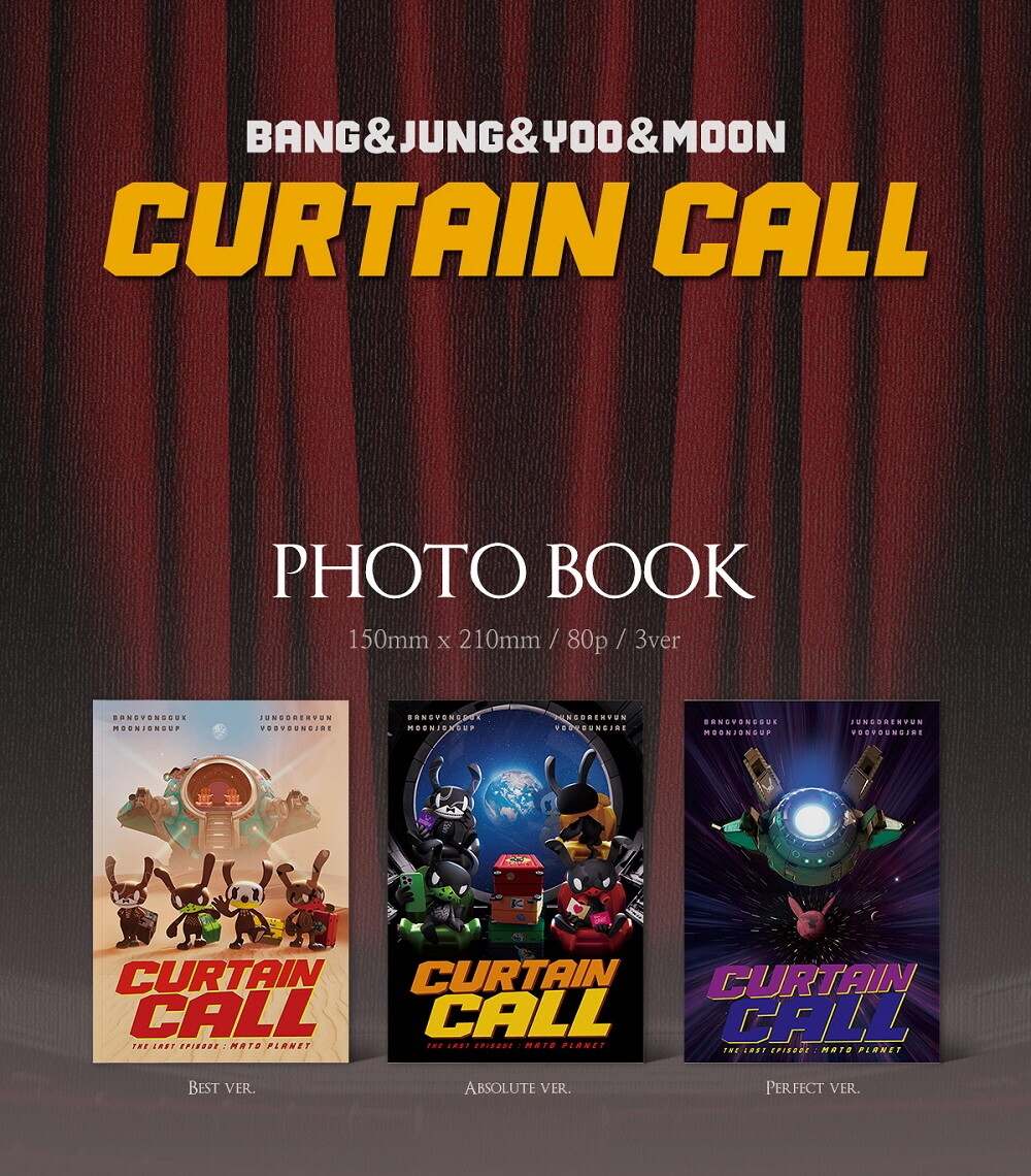 Bang&Jung&Yoo&Moon - CURTAIN CALL CD+Pre-Order Gift | eBay