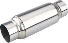 Performance Muffler Stainless Steel 3 Inlet Outlet 12 Oal Performance Muffler Stainless Steel 3 Inlet Outlet 12 Oal
