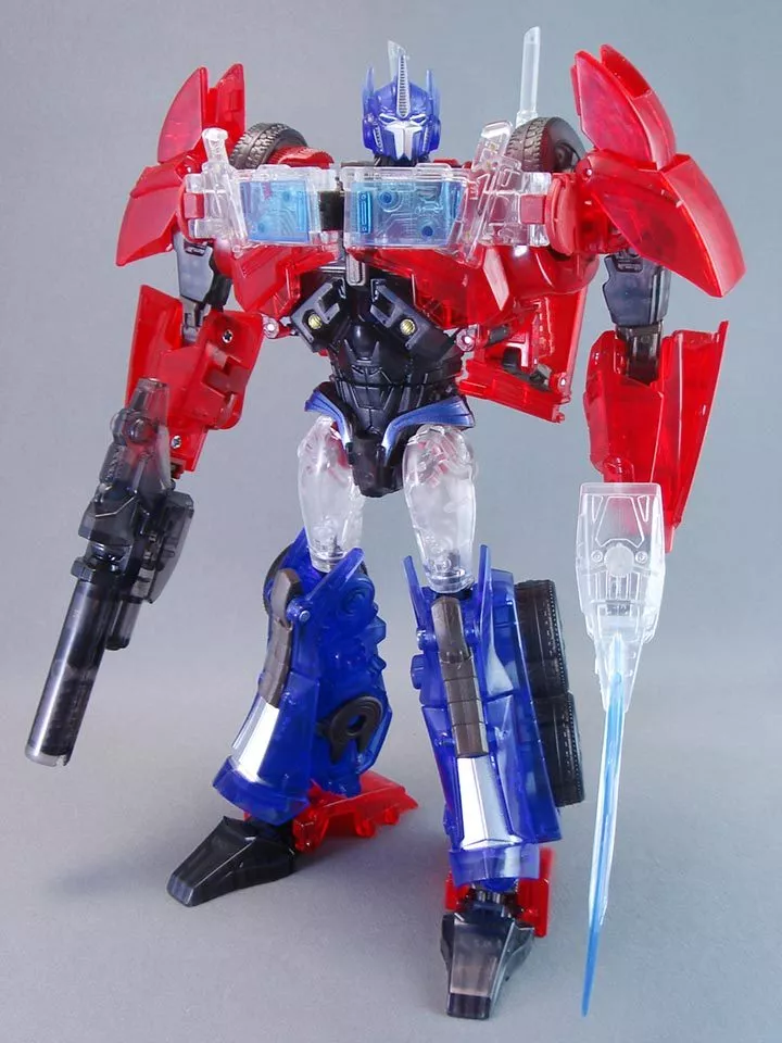 Japan Transformers Prime First Edition OPTIMUS PRIME Clear Ver. Limited  Edition