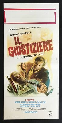 CINEMA-locandina poster IL GIUSTIZIERE THE HUMAN FACTOR kennedy, mills, DMYTRYK 