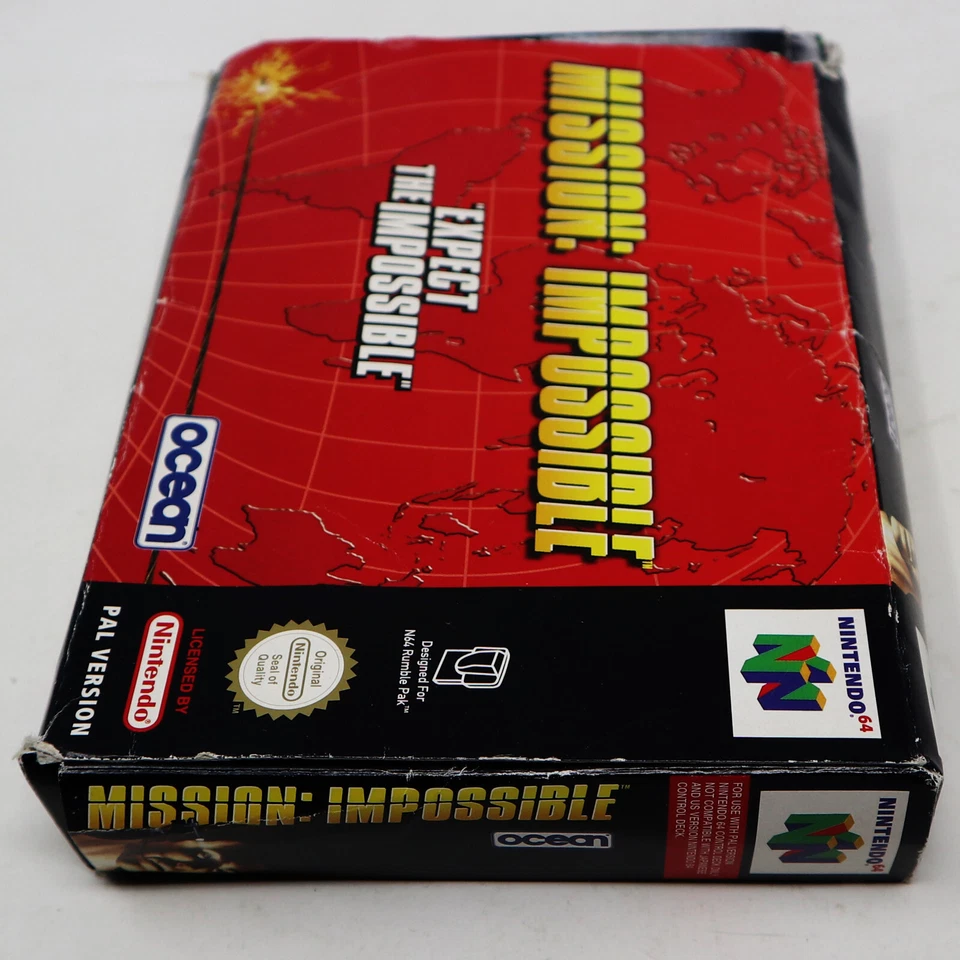 VINTAGE 1998 NINTENDO 64 N64 MISSION: IMPOSSIBLE CARTRIDGE VIDEO GAME PAL BOXED - Image 3 of 4