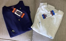 NEW-Gloria Vanderbilt Pullover Embroidered Crewneck-Choice of Blue XXL/gray L