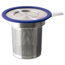 Brew-in-Mug Extra-Fine Tea Infuser with Lid Marine